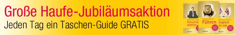 Amazon Haufe Jubiläumsaktion gratis eBook eReader Kindle kostenlos gratis Taschen-Guide