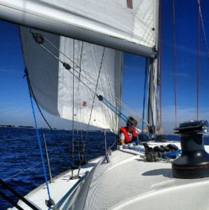 Bruinisse Jachthaven Yachthafen Segelschiff Segelboot Zeeland Niederlande Holland Segelschule auf dem Grevelingermeer Grevelinger Meer