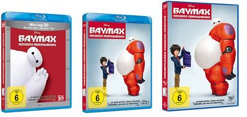 Cover DVD Blu-ray BAYMAX – RIESIGES ROBOWABOHU