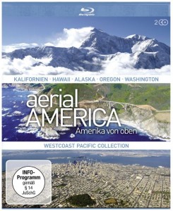 Cover Rezension Aerial America - Amerika von oben Westcoast Pacific Collection Blu-ray