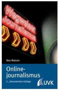 Cover Rezension Onlinejournalismus UVK Nea Matzen