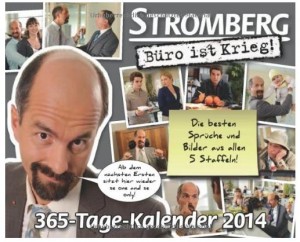 Cover Stromberg Büro ist Krieg 365 Tage Kalender 2014 Produkttest