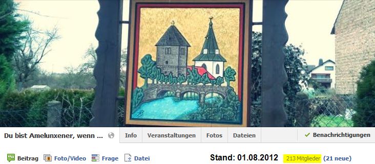 Du bist Amelunxener, wenn ... Facebook Gruppe