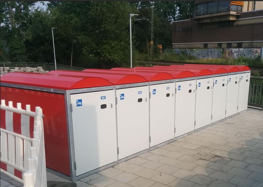 Fahrradbox Bahnhof Kleinenbroich