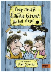 Familie Grunz hat Ärger Roman für Kinder Amazon Cover Rezension