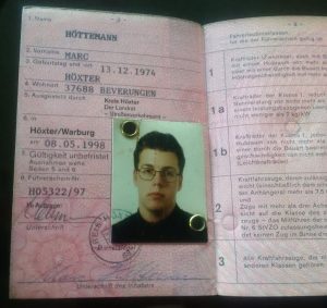 Führerschein Marc Höttemann 1998