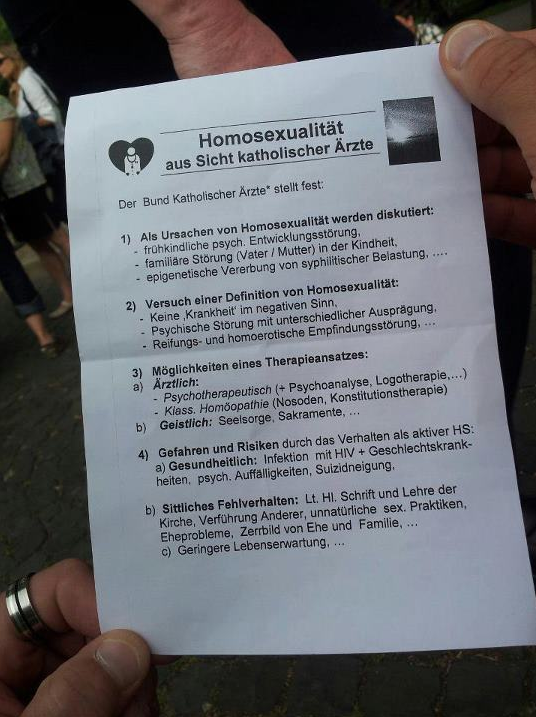 Homosexualität aus Sicht katholischer Ärzte