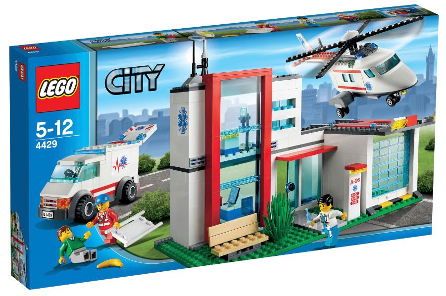 Lego City 4429 - Helikopter Rettungsbasis Produkttest Review Test