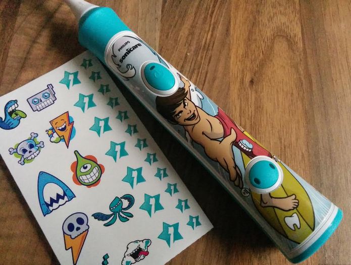 Philips Sonicare HX631107 Schallzahnbürste Für Kinder Aufkleber final