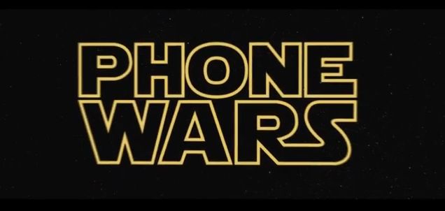Phone Wars - Apple vs Android Screenshot YouTube Video