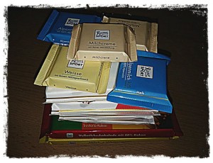 Ritter Sport Schokoladen Paket