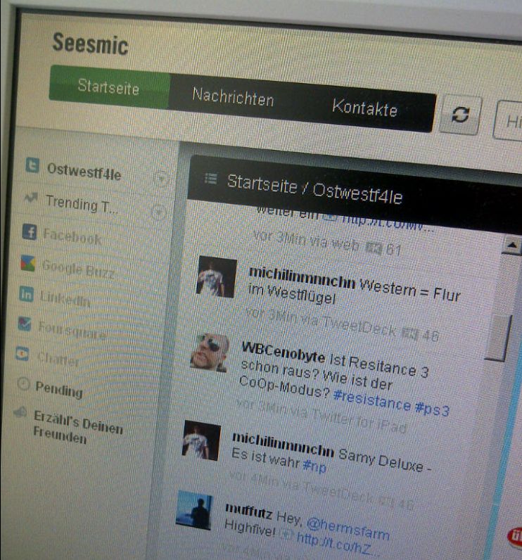 Seesmic Screenshot
