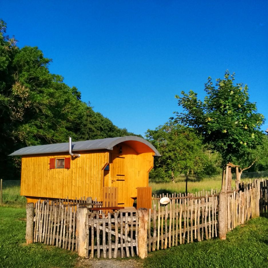 Tripsdrill Natur-Resort Schäferwagen Texel Heilbronner Land WanderSüden