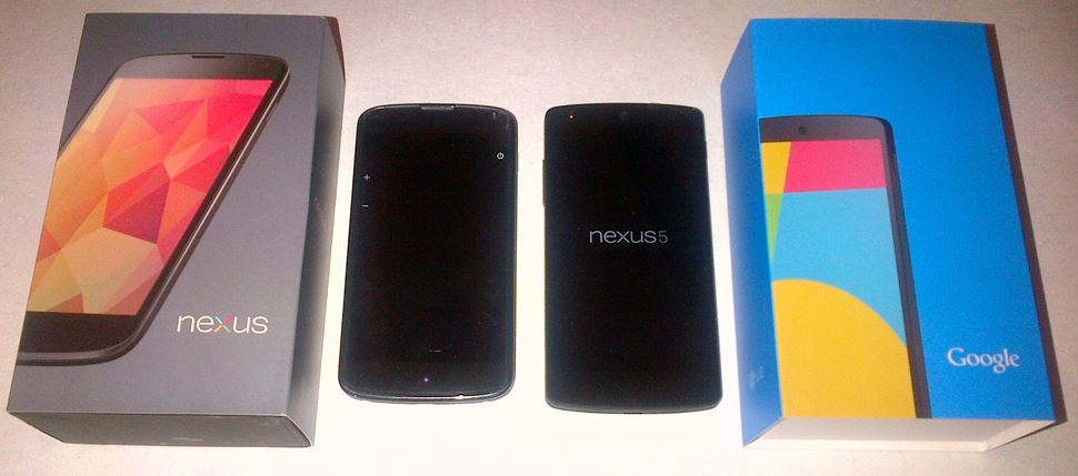 Vergleich Google Nexus 4 versus Nexus 5