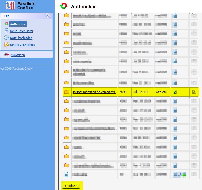 WordPress Plugin löschen nach Update Tutorial Anleitung