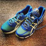 Asics GEL-Pulse 5 BLAU Laufen Running Schuhe