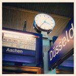 Bahnhof Uhr Düsseldorf Hbf Hauptbahnhof