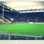 Borussia Dortmund Hannover 96 Westfalenstadion Block 62 Reihe 4 Ergebnis 3 - 1 am 23 Spieltag