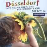 Cover Rezension Familien-Freizeitguide Kind in Düsseldorf Ausgabe 2013 2014 Companions Verlag Hamburg