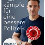 Cover Rezension Ich kämpfe für eine bessere Polizei #Better Police Oliver von Dobrowolski