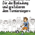 Cover Rezension Wir bedanken uns für die Einladung und gratulieren dem Turniersieger Daniel Wiechmann