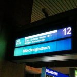 Düsseldorf Hauptbahnhof S-Bahn S8 Verspätung Bahnhof Bahnsteig Gleis 12