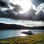 Edersee Sonne Wolken Herbst 2013