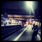 Hauptbahnhof Düsseldorf Mitternacht S-Bahn S28