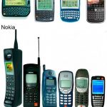Infografik Evolution der Mobiltelefone Motorola BlackBerry Nokia Apple Fisher-Price