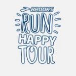 Logo Brooks Run Happy Tour