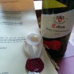 Paket Geschenk Erben Wein Familie F. W. Langguth Einladung