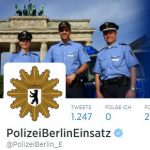 Polizei Berlin Profil Twitter #24hPolizei