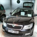 Skoda Octavia Combi II schwarz Auto Kombi