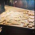 Weihnachtsbäckerei Ausstechplätzchen Knusperplätzchen Backofen