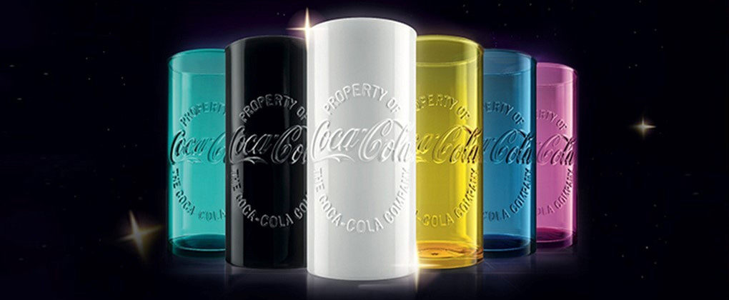 2019 McDonalds Gläser 4 x schwarz Sammel Glas McDonald‘s Gläser Coca Cola