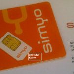 simyo SIM Karte